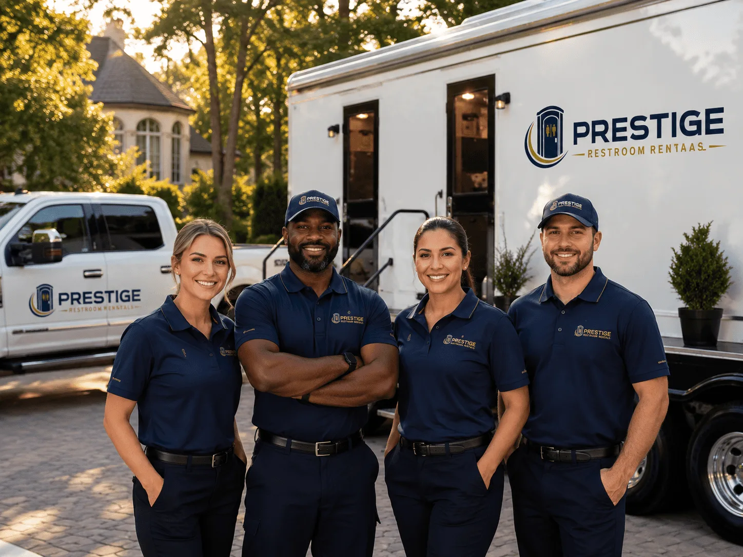 Trusted Luxury Portable Restrooms company in Garrison, TX